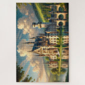 Alte majestätische Burg Puzzle (Vertikal)