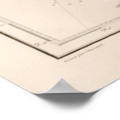 Alte Malediven Inseln Karte (1841) Vintag Maledive Poster (Ecke)