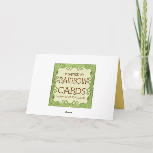 Alte Maler Karte (Rückseite)