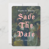 Alte Malerei Gotisch Save the Date Einladung (Vorderseite)