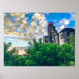 Alte Malerei in Montreal, Quebec, Kanada Poster