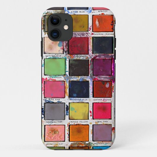 Alte Malfarben-Box Case-Mate iPhone Hülle (Rückseite)
