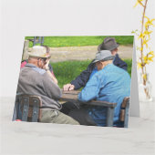 ALTE MÄNNER GEBURTSTAG FÜR IHM FUNNY Grußkarte Karte (Gelbe Blume)