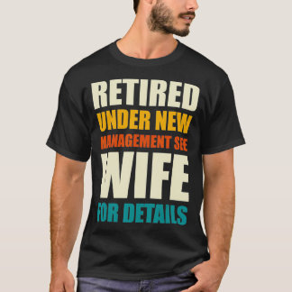 Alte Männer Rentenplan Humorose Großvater Funny Re T-Shirt