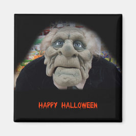 Alte Männergaske im schwarzen Hintergrund Magnet