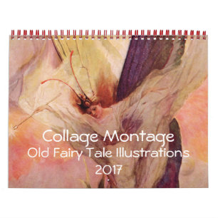 Alte Märchen Vintage Kunst, Dichtung und Musik Kalender