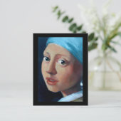 ALTE MASTER PEARL EARRING POSTKARTE (Stehend Vorderseite)