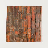 Alte Mauer aus Stein, gealtert, alt, Wandteppich (Vorderseite (Horizontal))