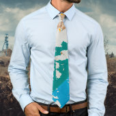 Alte Mauer mit Graffiti Krawatte