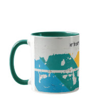 Alte Mauer mit Graffiti