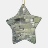 Alte Mauer, Stein, Steine Keramikornament (Links)