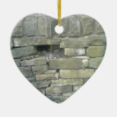 Alte Mauer, Stein, Steine Keramikornament (Vorne)