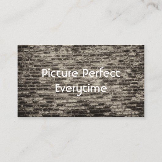 Alte Mauer Visitenkarte (Rückseite)