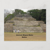 Alte Maya-Ruinen, Belize Postkarte (Vorderseite)