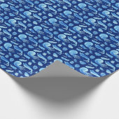 Alte Meerestiere: Trilobiten, Anomalocaris.. Geschenkpapier (Ecke)