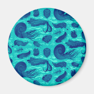 Alte Meerestiere: Trilobiten, Anomalocaris.. Magnet