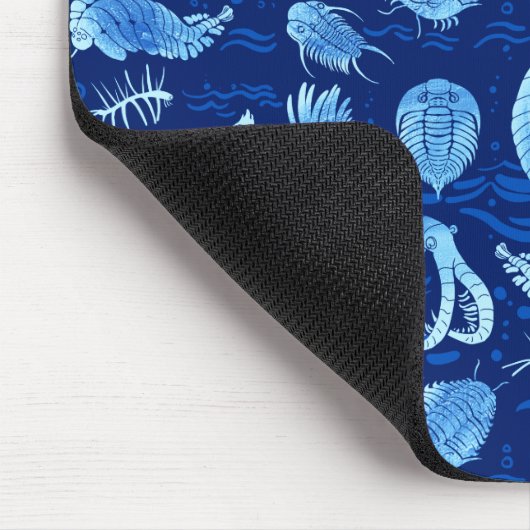 Alte Meerestiere: Trilobiten, Anomalocaris.. Mousepad (Ecke)
