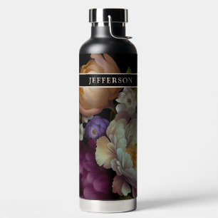 Alte Meister Blumenschau mit Namen Trinkflasche