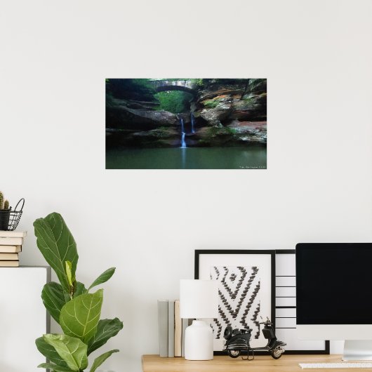 Alte Menschenhöhle Poster (Heimbüro)