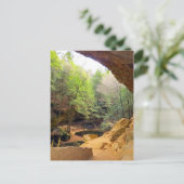 Alte Menschenhöhle Postkarte (Stehend Vorderseite)