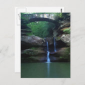 Alte Menschenhöhle Postkarte (Vorne/Hinten)