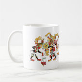 Alte Mesoamerican Kunst-Kaffee-MayaTasse Kaffeetasse (Links)
