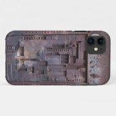 Alte Metalltür Case-Mate iPhone Hülle (Rückseite (Horizontal))