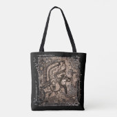 Alte Mexiko-Taschen-Tasche Tasche (Rückseite)