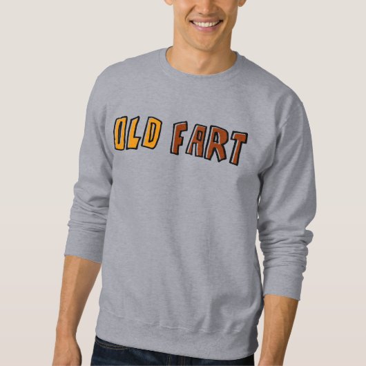 Alte Miesepeter Basic Sweatshirt für Männer (Vorderseite)
