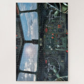 Alte Militärflugzeuge Puzzle (Vertikal)