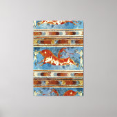 Alte Minoan Fresco Leinwanddruck (Vorderseite)