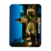 Alte mittelalterliche Brücke in Nürnberg Magnet (Vertikal)