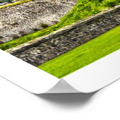 Alte mittelalterliche Burg Cardiff, Cardiff, Wales Poster (Ecke)