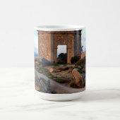 alte mittelalterliche Kirche Kaffeetasse (Mittel)