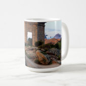 alte mittelalterliche Kirche Kaffeetasse (VorderseiteRechts)