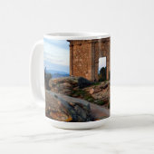 alte mittelalterliche Kirche Kaffeetasse (Vorderseite Links)