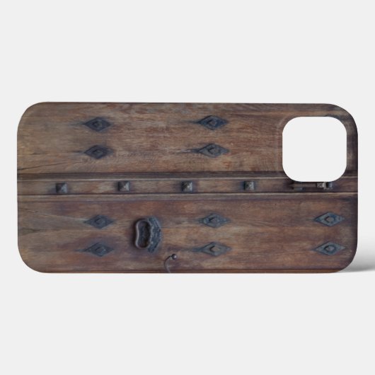Alte mittelalterliche spanische Holztür Case-Mate iPhone Hülle (Rückseite (Horizontal))