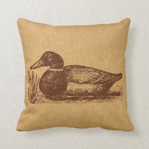 Alte Mode Antique Duck Art Kissen