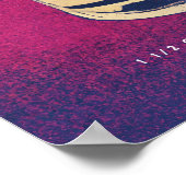 Alte Mode Klassischer Cocktail Retro Art Poster (Ecke)