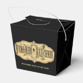 Alte Mode "VENOMUS ARACHNIDS" Halloween Geschenkschachtel (Rückseite)