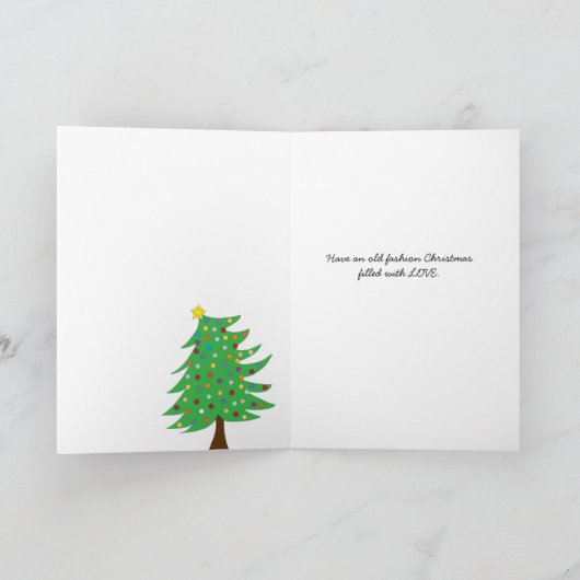 Alte Mode Weihnachten (Innenseite)