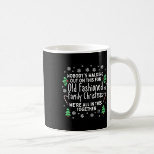 Alte Mode Weihnachten Weihnachten hässliche Weihna Kaffeetasse