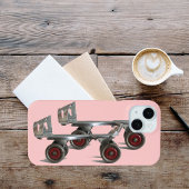 Alte, modische Roller-Skate Case-Mate iPhone Hülle