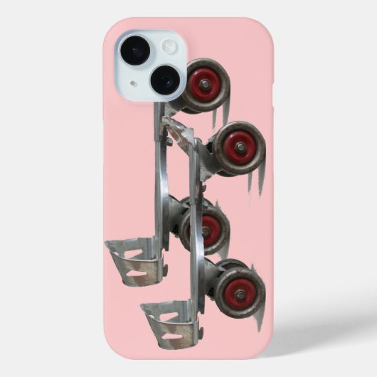 Alte, modische Roller-Skate Case-Mate iPhone Hülle (Rückseite)
