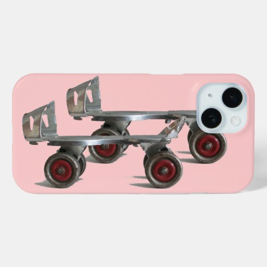 Alte, modische Roller-Skate Case-Mate iPhone Hülle (Rückseite (Horizontal))