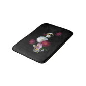 Alte modische Rose Blume Bath Matts Badematte (Schrägansicht)