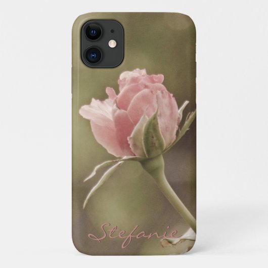 Alte modische Rose Case-Mate iPhone Hülle (Rückseite)
