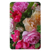 Alte modische Rose Magnet (Vertikal)