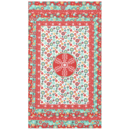 Alte modische skandinavische Retro-Schneeflocke Tischdecke