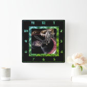 Alte modische Turntable Uhr (Zuhause)